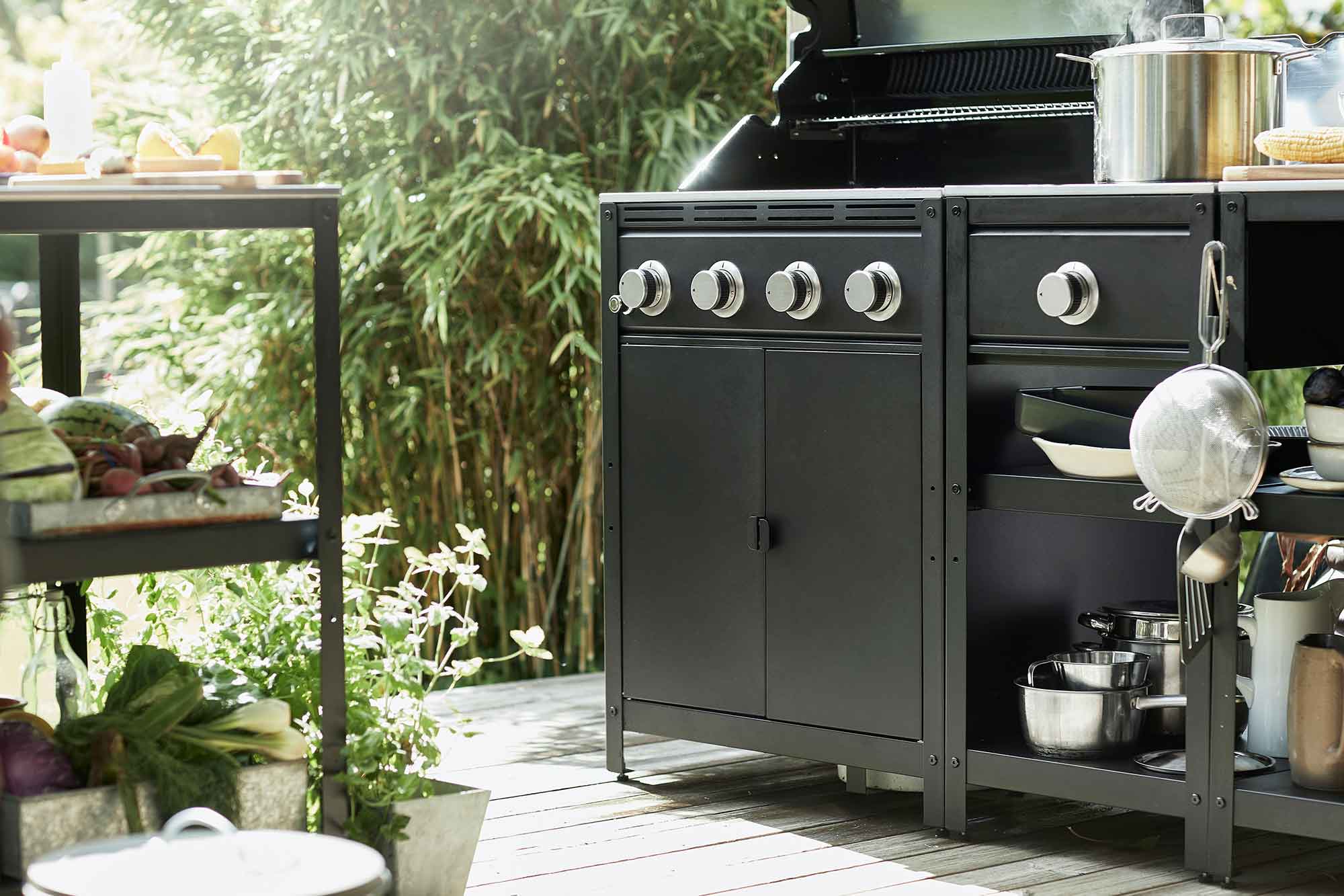 grill från Ikea till utekök